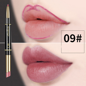QIC Batom e Delineador Labial 2 em 1 - Beleza e Praticidade