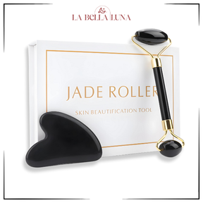 Rolo Massageador de Quartzo e Jade