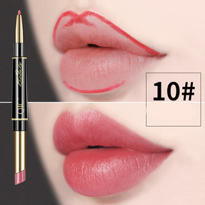 QIC Batom e Delineador Labial 2 em 1 - Beleza e Praticidade