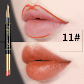 QIC Batom e Delineador Labial 2 em 1 - Beleza e Praticidade