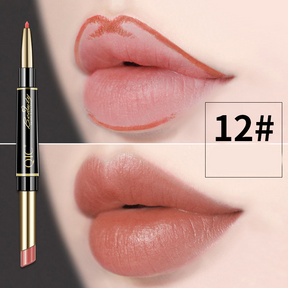 QIC Batom e Delineador Labial 2 em 1 - Beleza e Praticidade