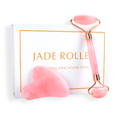 Rolo Massageador de Quartzo e Jade