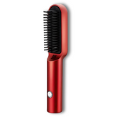 Escova de Cabelo Portátil Sem Fio - Para Cabelos Lisos e Cacheados