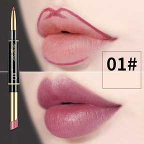 QIC Batom e Delineador Labial 2 em 1 - Beleza e Praticidade