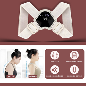 Corretor de Postura com Sensor Vibratório