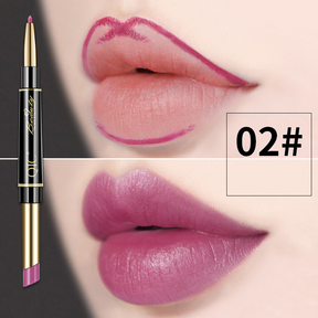 QIC Batom e Delineador Labial 2 em 1 - Beleza e Praticidade