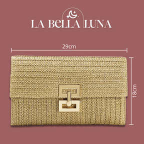 Bolsa Feminina de Palha - Versátil e Estilosa