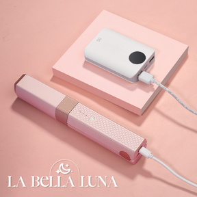 Prancha de Cabelo Portátil USB - Cerâmica Turmalina
