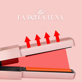 Prancha de Cabelo Portátil USB - Cerâmica Turmalina