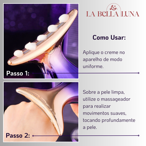 Kit Massageador Elétrico e Creme com Ácido Hialurônico