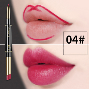 QIC Batom e Delineador Labial 2 em 1 - Beleza e Praticidade