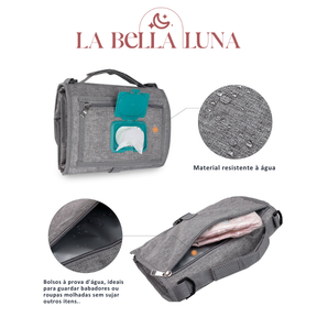 Bolsa Trocador de Fralda Impermeável - Resistente e Durável