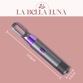 Secador de Cabelo 3 em 1: Seca, Modela, Alisa com Anion e Infravermelho