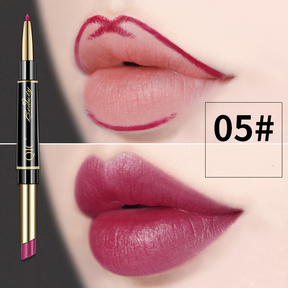 QIC Batom e Delineador Labial 2 em 1 - Beleza e Praticidade