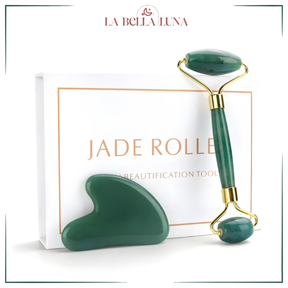 Rolo Massageador de Quartzo e Jade