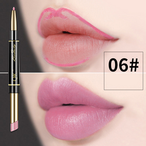 QIC Batom e Delineador Labial 2 em 1 - Beleza e Praticidade