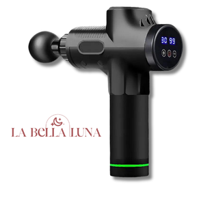 Pistola Massageadora Muscular Sem Fio - 30 Modos Relaxantes