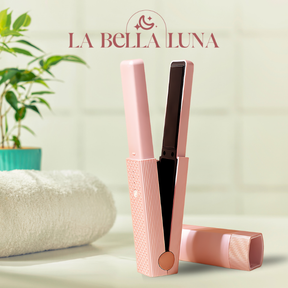 Prancha de Cabelo Portátil USB - Cerâmica Turmalina