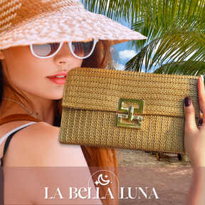 Bolsa Feminina de Palha - Versátil e Estilosa