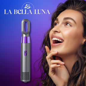 Secador de Cabelo 3 em 1: Seca, Modela, Alisa com Anion e Infravermelho