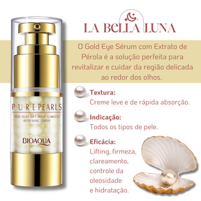 Gold Eye Sérum com Extrato de Pérola