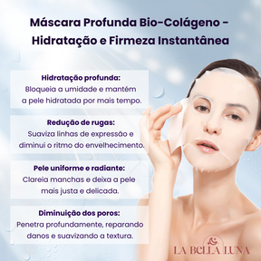 Máscara Profunda Bio-Colágeno - Hidratação e Firmeza Instantânea