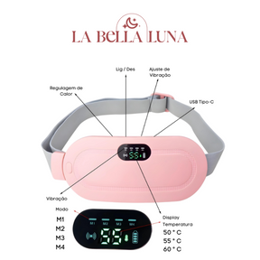Massageador Abdominal Inteligente com Aquecimento
