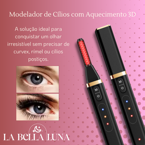 Modelador de Cílios com Aquecimento 3D