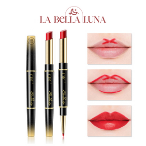 QIC Batom e Delineador Labial 2 em 1 - Beleza e Praticidade