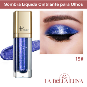 Sombra Líquida Cintilante para Olhos com 18 Cores Vibrantes