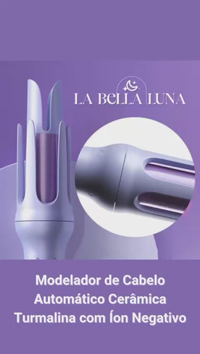 Modelador de Cabelo Automático Cerâmica Turmalina com Íon Negativo
